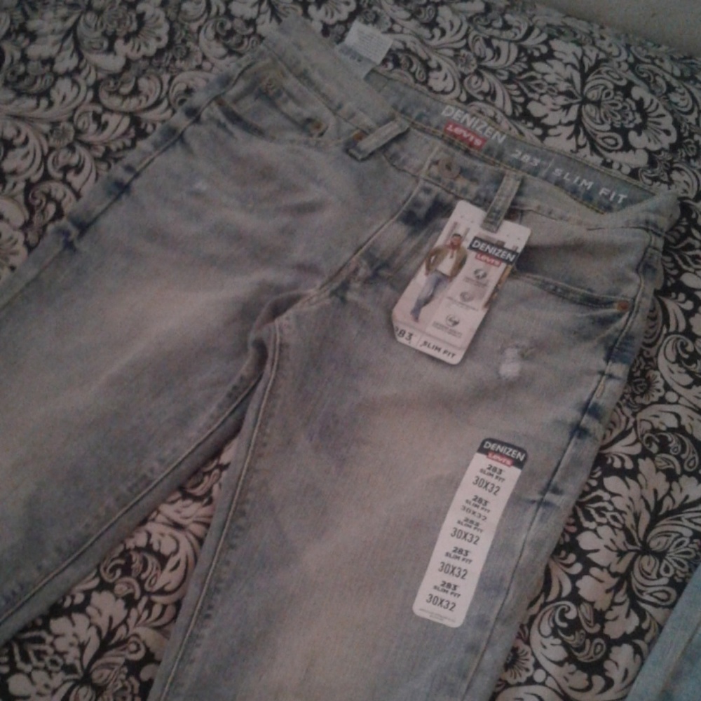 Denizen blue jeans 30X32 283 slim fit levis